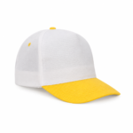 Gorra de Gabardina con visera Amarillo