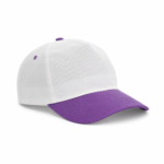 Gorra de Gabardina con visera Violeta