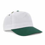 Gorra de Gabardina con visera  Verde Oscuro