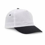 Gorra de Gabardina con visera Negro