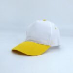 Gorro de Gabardina con visera Amarillo