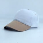 Gorro de Gabardina con visera Beige