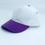 Gorro de Gabardina con visera Violeta