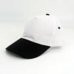 Gorro de Gabardina con visera Negro