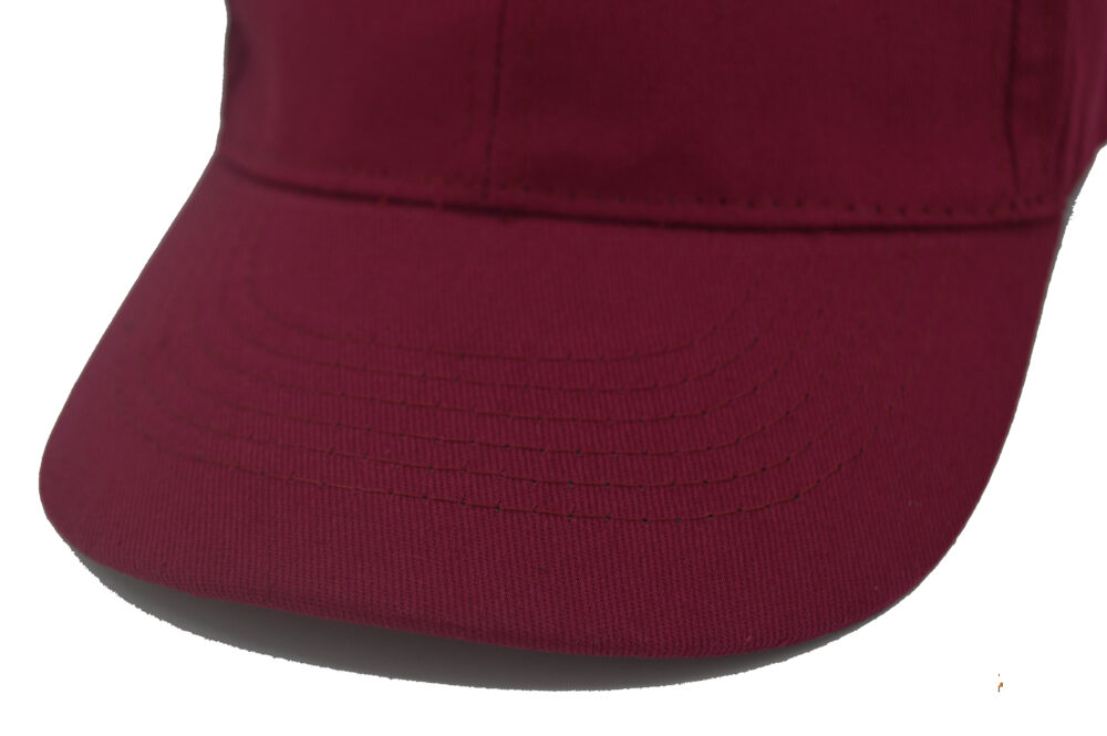 Gorro Gabardina Algodón Cerrada Atrás Bordo - Imagen 2