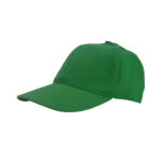 Gorro Gabardina Algodón Cerrada Atrás Verde