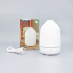 Difusor Aromático blanco Ultrasónico 100ml Con Luz LED Humidificador Holdmay