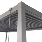 Pérgola-metálica importada terraza-diseno-calidad-unica-3×3