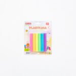 Plastilina de Colores Pasteles x6u