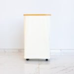 Canasto De Ropa Con Tapa –Cremita