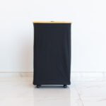 Canasto  De Ropa Con Tapa – Negro