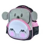 Mochila Infantil  Animalitos C/ Bolsillo Termoformado Gris / Koala keila