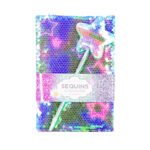Cuaderno a5 Con lentejuelas+ Lapicera incluida Estrellita