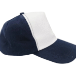 Gorro Infantil Frente blanco con velcro Azul Marino