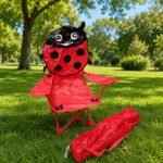 Sillita Infantil Vaquita Plegable Reforzada