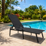 Reposera Premium Reclinable Jardín Piscina Playa Exterior
