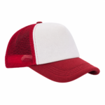 Gorra Trucker Frente Blanco Bordo